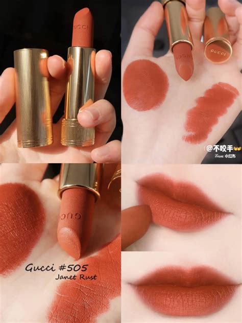 Gucci janet 505 lipstick